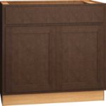 Vanity Sink Base Cabinet in Classic Bark