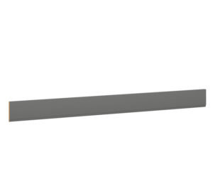 Straight Valance/Baseboard in Graphite