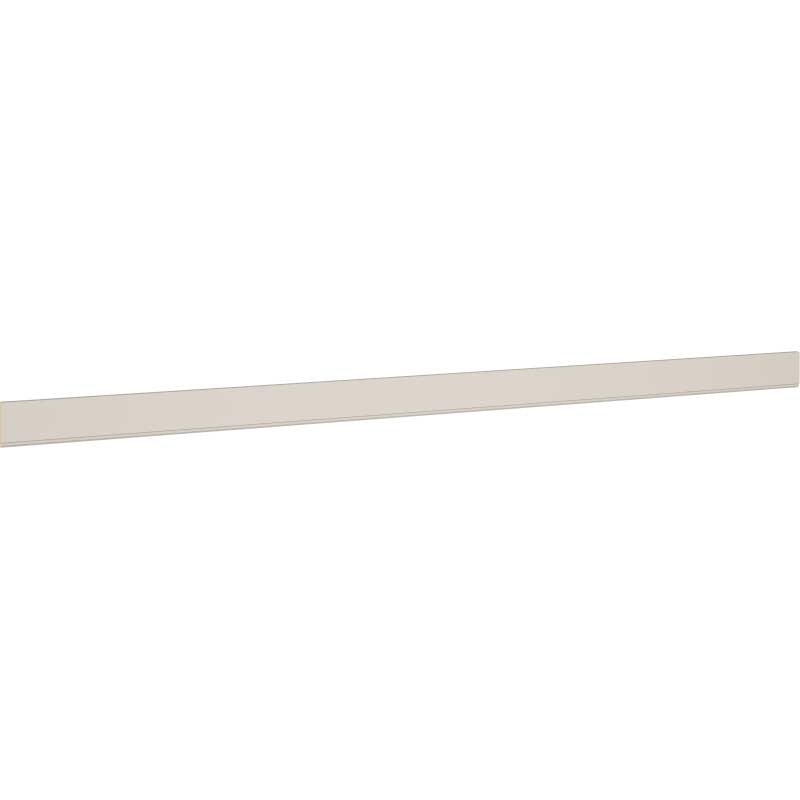 96 Inch Straight Valance Baseboard in Mineral Finish