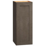 Wall Cabinet with Single Door in Omni Beachwood