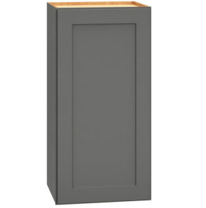 Wall Cabinet with Single Door in Omni Graphite