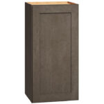 Wall Cabinet with Single Door in Omni Beachwood
