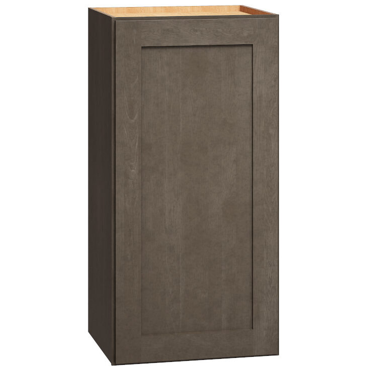 Wall Cabinet with Single Door in Omni Beachwood