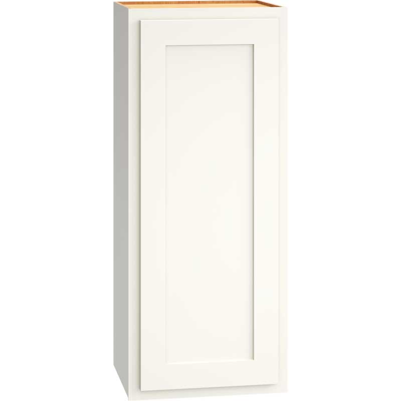 Wall Cabinet with Single Door in Classic Snow