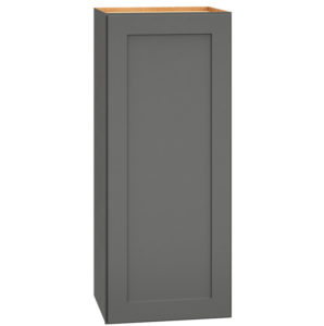 Wall Cabinet with Single Door in Omni Graphite