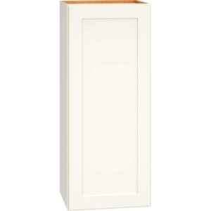 Wall Cabinet with Single Door in Omni Snow