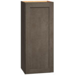 Wall Cabinet with Single Door in Omni Beachwood