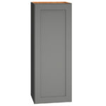 Wall Cabinet with Single Door in Omni Graphite