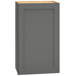 Wall Cabinet with Single Door in Omni Graphite