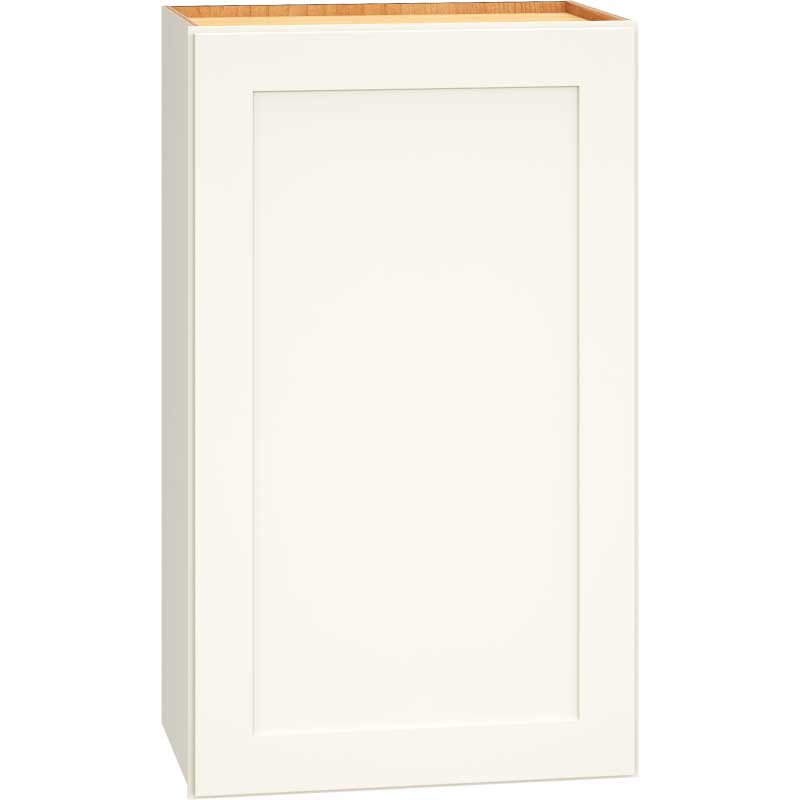 Wall Cabinet with Single Door in Omni Snow