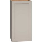 Wall Cabinet with Single Door in Omni Mineral