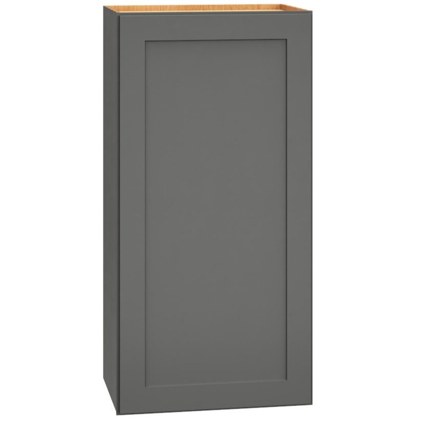 Wall Cabinet with Single Door in Omni Graphite