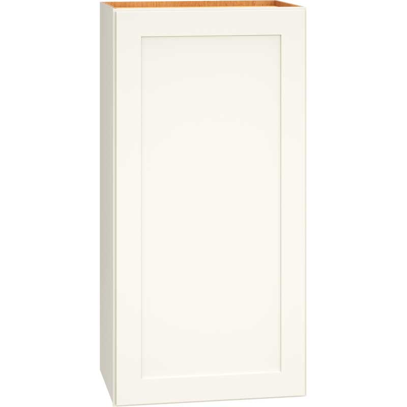 Wall Cabinet with Single Door in Omni Snow