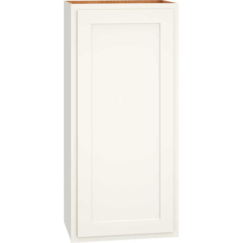 Wall Cabinet with Single Door in Classic Snow