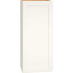 Wall Cabinet with Single Door in Omni Snow