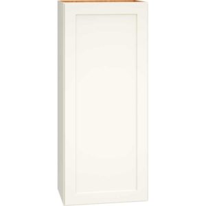 Wall Cabinet with Single Door in Omni Snow