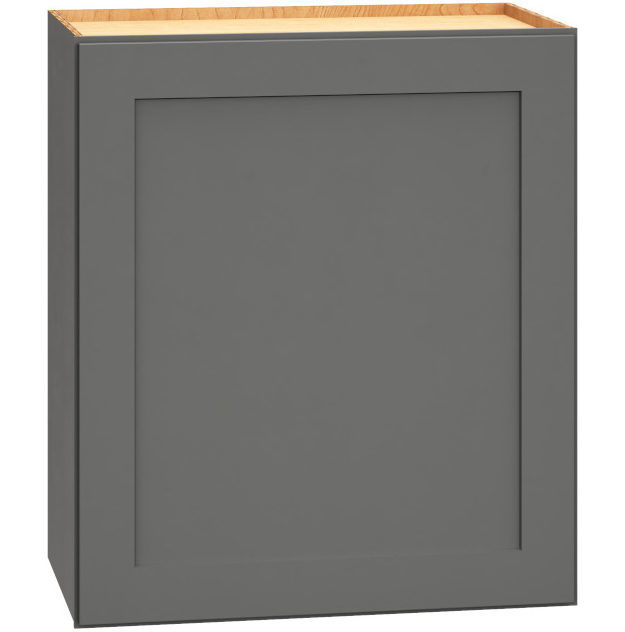Wall Cabinet with Single Door in Omni Graphite