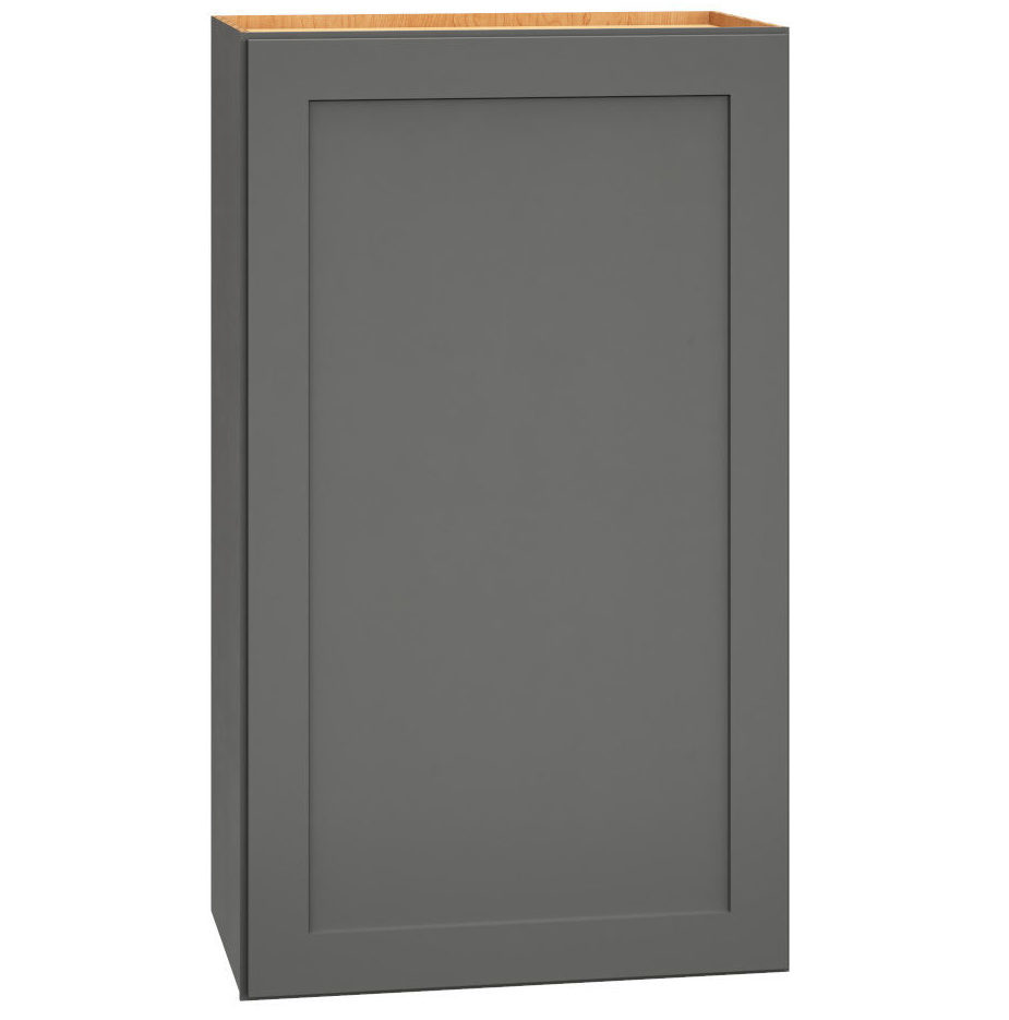 Wall Cabinet with Single Door in Omni Graphite