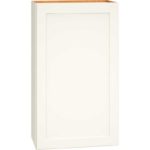Wall Cabinet with Single Door in Omni Snow