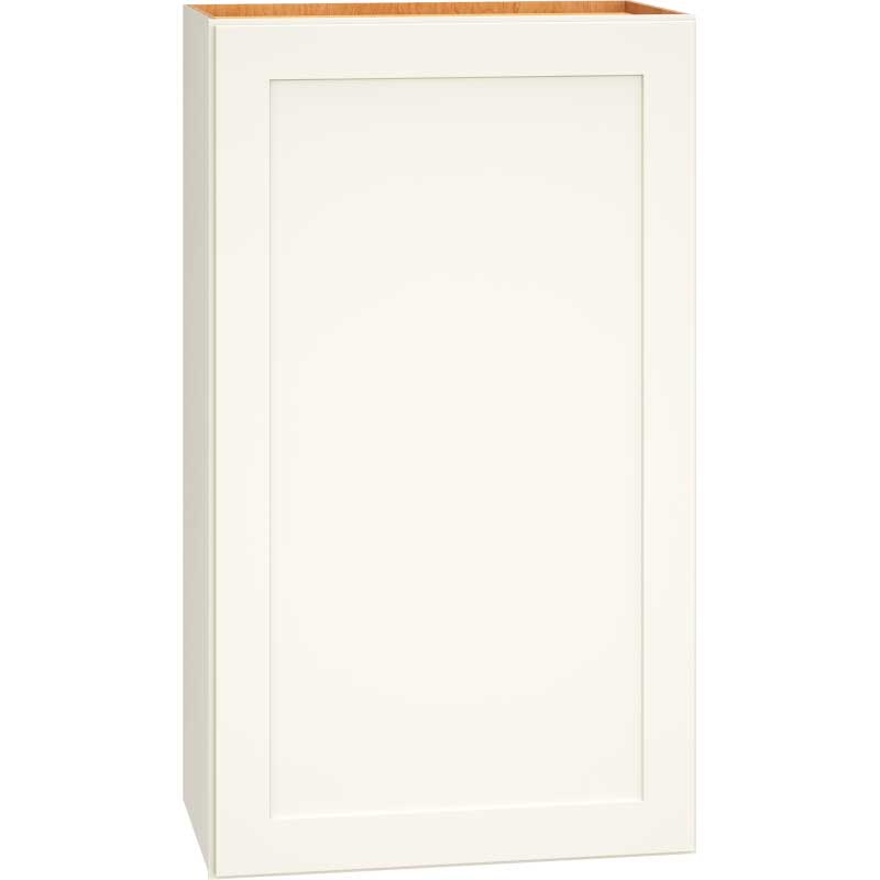 Wall Cabinet with Single Door in Omni Snow