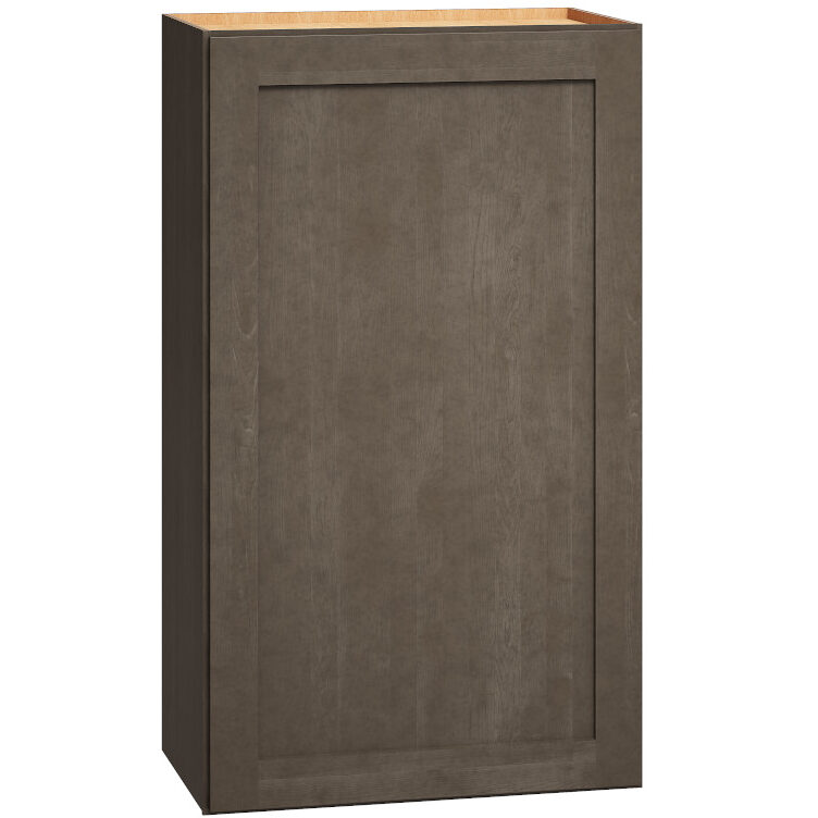 Wall Cabinet with Single Door in Omni Beachwood