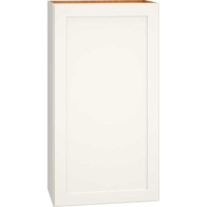 Wall Cabinet with Single Door in Omni Snow