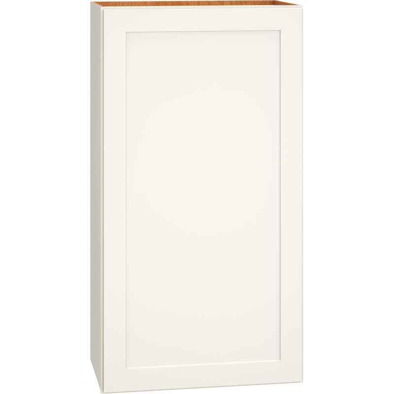 Wall Cabinet with Single Door in Omni Snow