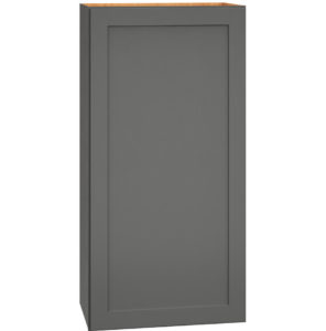 Wall Cabinet with Single Door in Omni Graphite