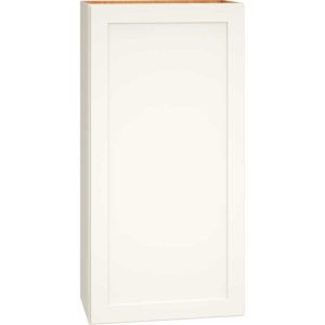 Wall Cabinet with Single Door in Omni Snow