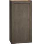 Wall Cabinet with Single Door in Omni Beachwood