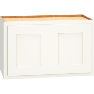 Mantra Cabinets SKU Number W2415 - 24" x 15" Wall Cabinet with Double Doors in Classic Snow