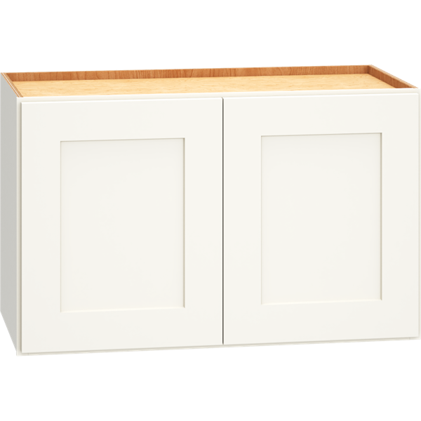 Mantra Cabinets SKU Number W2415 - 24" x 15" Wall Cabinet with Double Doors in Omni Snow