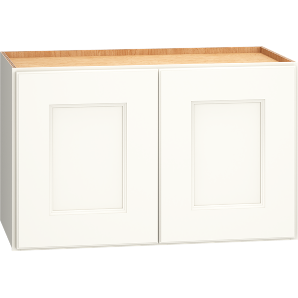 Mantra Cabinets SKU Number W2415 - 24" x 15" Wall Cabinet with Double Doors in Spectra Snow
