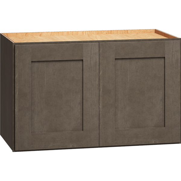 Mantra Cabinets SKU Number W2415 - 24" x 15" Wall Cabinet with Double Doors in Omni Beachwood