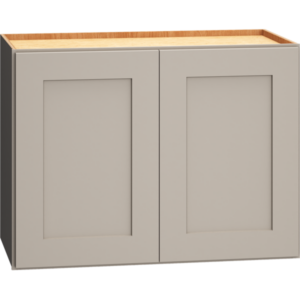 Mantra Cabinets SKU Number W2418 - 24" x 18" Wall Cabinet with Double Doors in Omni Mineral