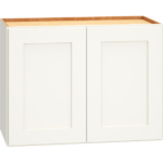 Mantra Cabinets SKU Number W2418 - 24" x 18" Wall Cabinet with Double Doors in Omni Snow