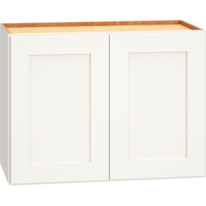 Mantra Cabinets SKU Number W2418 - 24" x 18" Wall Cabinet with Double Doors in Omni Snow