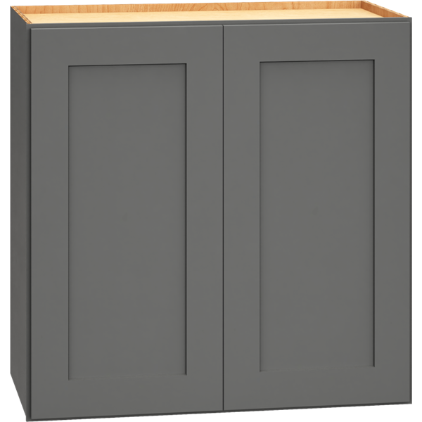 Mantra Cabinets SKU Number W2424 - 24" x 24" Wall Cabinet with Double Doors in Omni Graphite