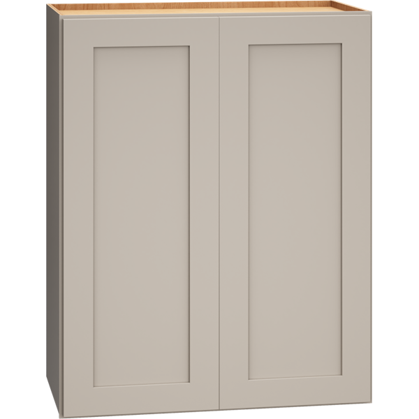 Mantra Cabinets SKU Number W2430 - 24" x 30" Wall Cabinet with Double Doors in Omni Mineral