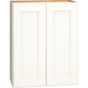 Mantra Cabinets SKU Number W2430 - 24" x 30" Wall Cabinet with Double Doors in Spectra Snow
