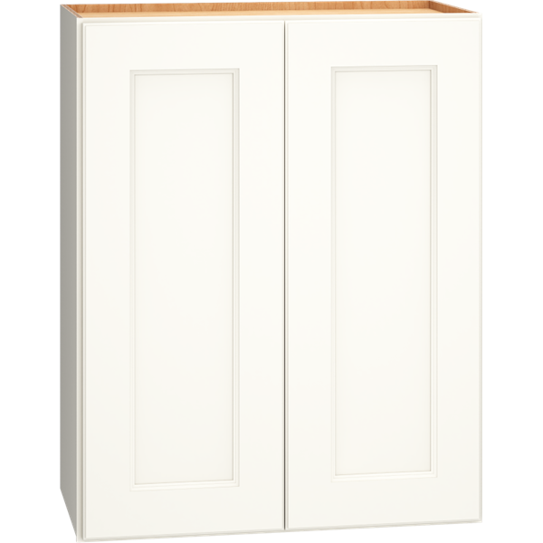 Mantra Cabinets SKU Number W2430 - 24" x 30" Wall Cabinet with Double Doors in Spectra Snow