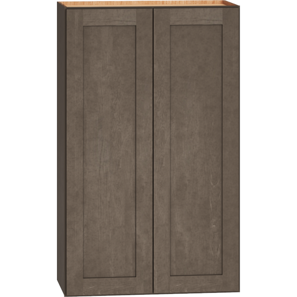Mantra Cabinets SKU Number W2439 - 24" x 39" Wall Cabinet with Double Doors in Omni Beachwood
