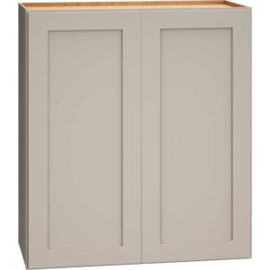 Wall Cabinet with Double Doors in Omni Mineral