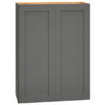Wall Cabinet with Double Doors in Omni Graphite