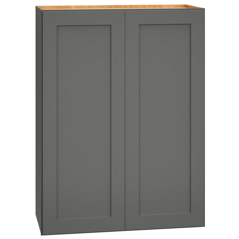 Wall Cabinet with Double Doors in Omni Graphite