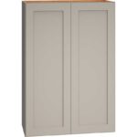 Wall Cabinet with Double Doors in Omni Mineral