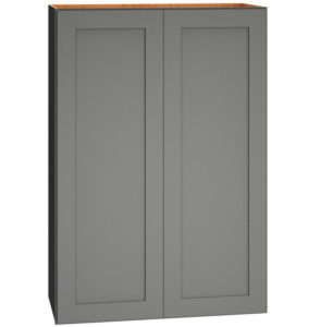 Wall Cabinet with Double Doors in Omni Graphite
