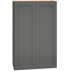 Wall Cabinet with Double Doors in Omni Graphite
