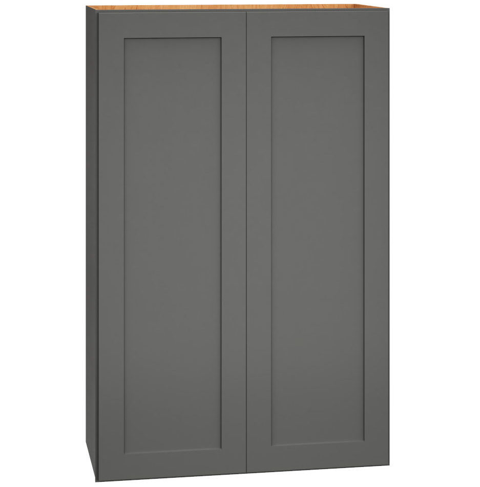 Wall Cabinet with Double Doors in Omni Graphite