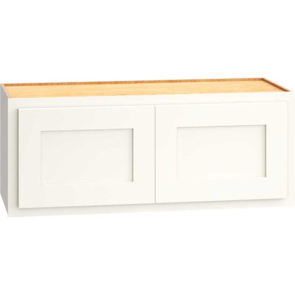 30" x 12" Wall Cabinet | Double Doors | Classic Snow | Mantra